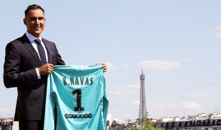Keylor Navas formó parte de una de las etapas doradas del conjunto blanco. EFE