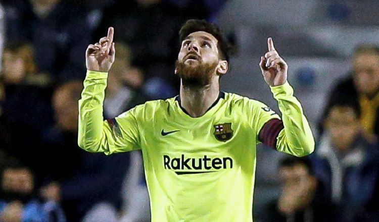 Messi ha jugado toda su vida en el Barcelona. EFE