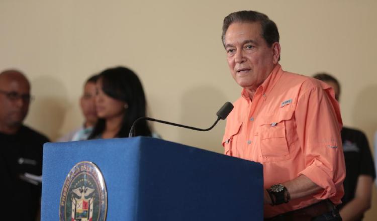 Laurentino Cortizo hizo las declaraciones durante un acto de entrega de más de 200 títulos de propiedad a humildes familias en la comunidad de Río Hato.