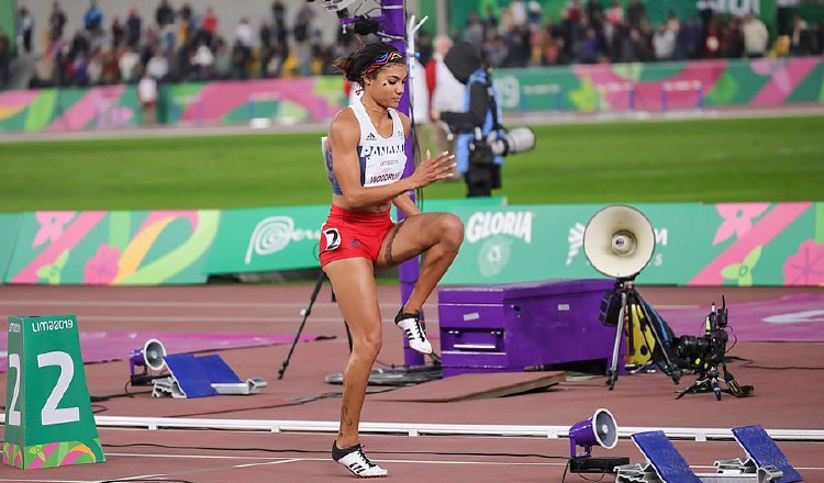 Gianna Woodruff avanzó a las semifinales en Londres 2017. Cortesía