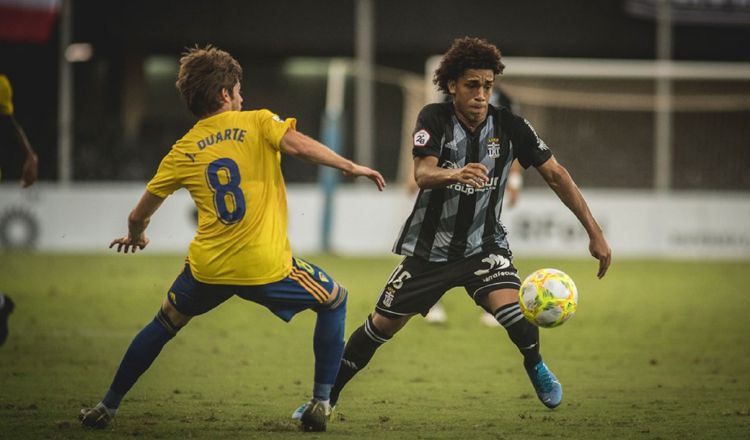 Adalberto Carrasquilla en un partido con el Cartagena. Foto Cortesía Fc Cartagena