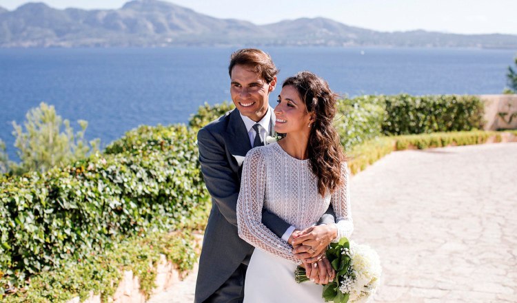 Rafa Nadal y Mery Perelló AP