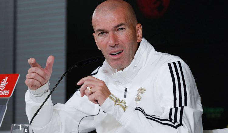 Zinedine Zidane, técnico de Real Madrid AP