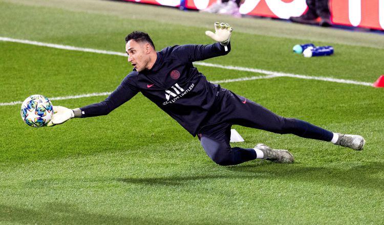 El portero del PSG, Keylor Navas. Foto: EFE