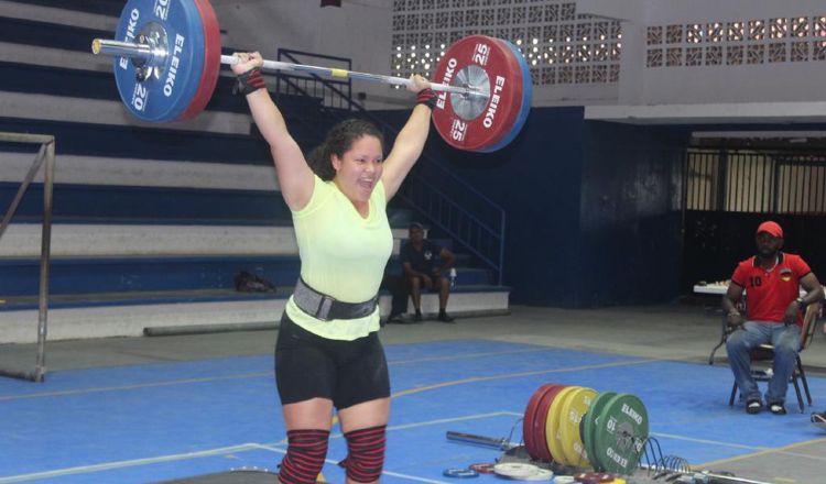 Mariadni Batista es la campeona nacional en los 87 kg. Foto Cortesía