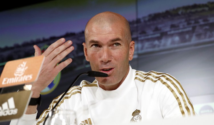 Zidane no quiso opinar sobre la situación de Barcelona. Foto EFE