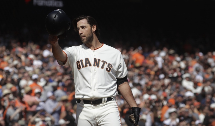 Madison Bumgarner. Foto: AP  