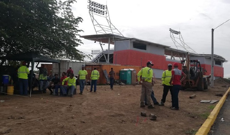 Estadio Roberto 'Flaco Bala' Hernández de Las Tablas.Foto: Thays Domínguez