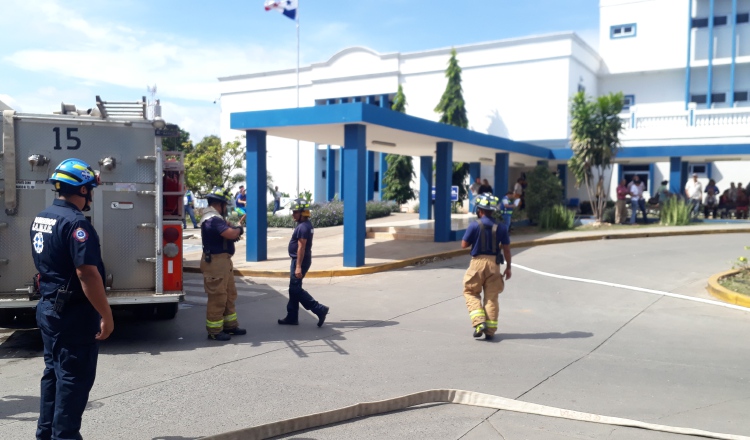 Participaron estamentos de seguridad.