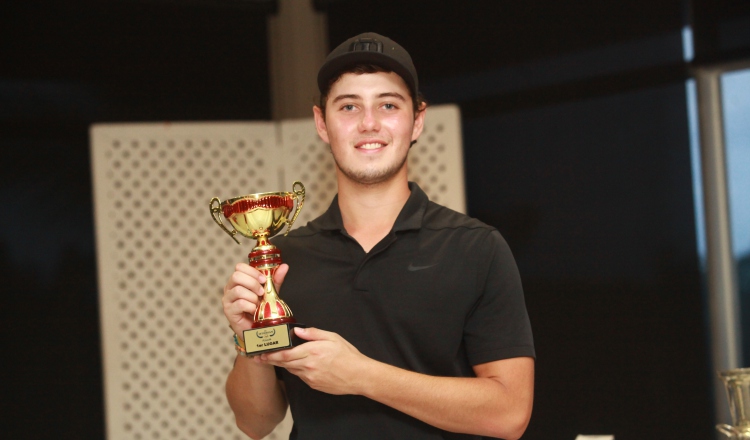 Jean Louis Ducruet cerró el año con dos triunfos en eventos de Apagolf Sub-18. Anayansi Gamez