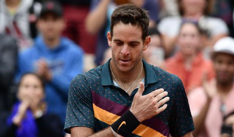 Juan Martín del Potro. Foto:AP