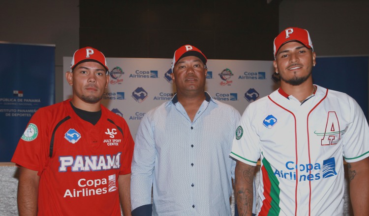 La camiseta que utilizará Panamá en el torneo. Foto Anayansi Games