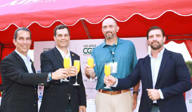 Carlos Sacre, Miguel Amado, Rob Keller y Federico Brisky. Foto Anayansi Gamez