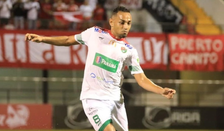 Samudio jugador de Chiriquí. Foto:LPF