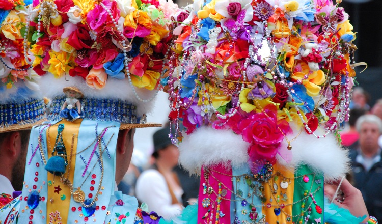 1. Detalle del sombrero de unas