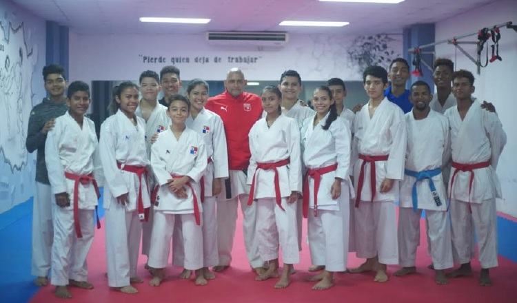 La selección de karate de Panamá verá acción Nicaragua. Cortesía
