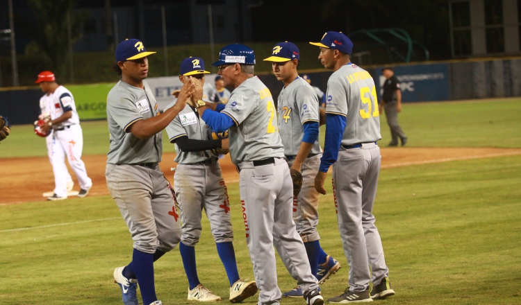 Israel Delgado se mostró orgulloso de sus muchachos. Anayansi Gamez