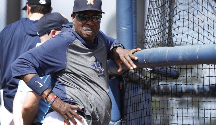 Dusty Baker es el nuevo piloto de los Astros. Foto: AP