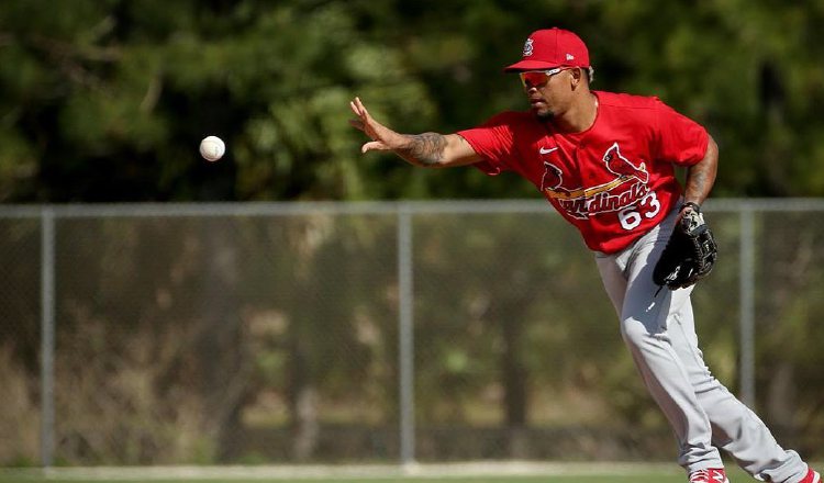 Edmundo Sosa en acción. Cortesía