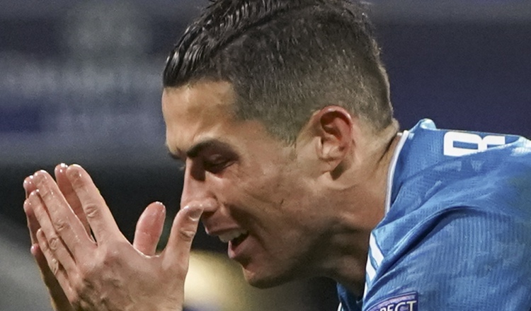 Ronaldo, jugador de la Juventus. Foto:AP