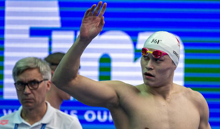 Yang Sun es una estrella de la natación china. EFE