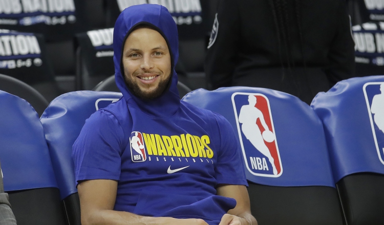 Stephen Curry está ansioso por regresar. AP