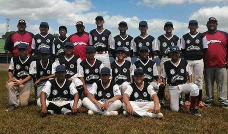 Jugadores del equipo de Veraguas. Foto: Cortesía