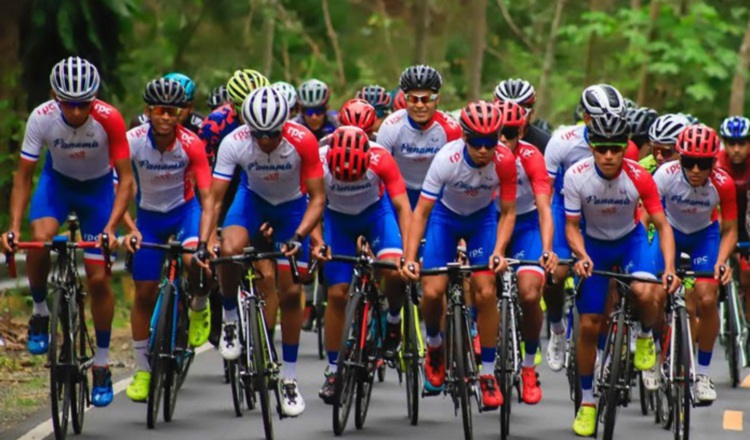 Selección panameña de ciclismo. Foto:@Fepaci