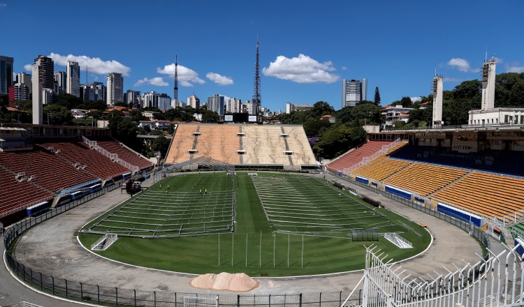 La estructura estará lista en 9 días. Foto EFE