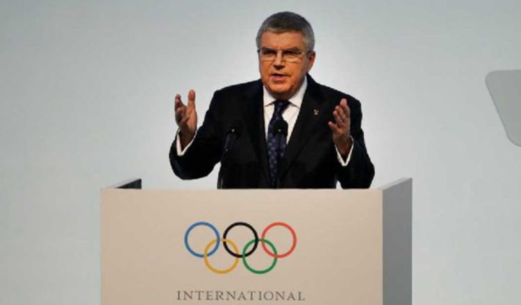 Thomas Bach, presidente del COI. Foto AP