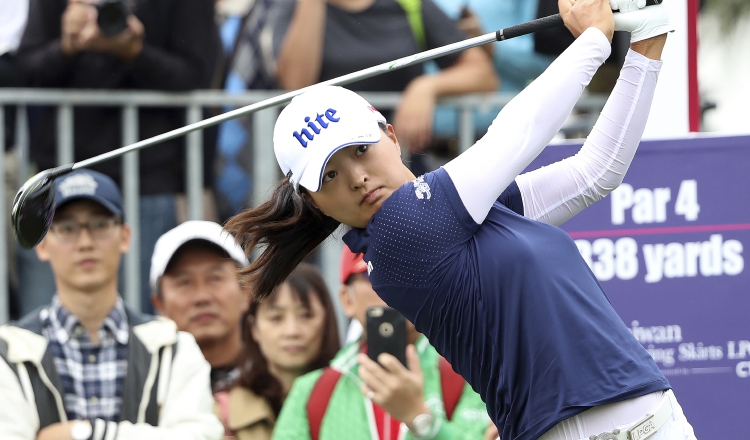 Jin Young Ko de Corea del Sur es una jugadora de la LPGA. Foto:AP