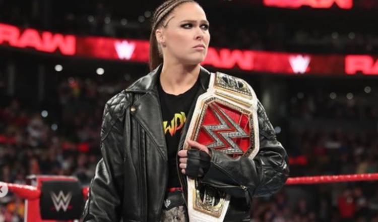 Rousey dijo que estar en la WWE le demandaba mucho tiempo. Cortesía