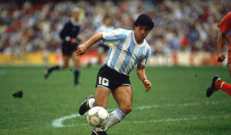 Diego Maradona en la Copa del Mundo México '86 AP