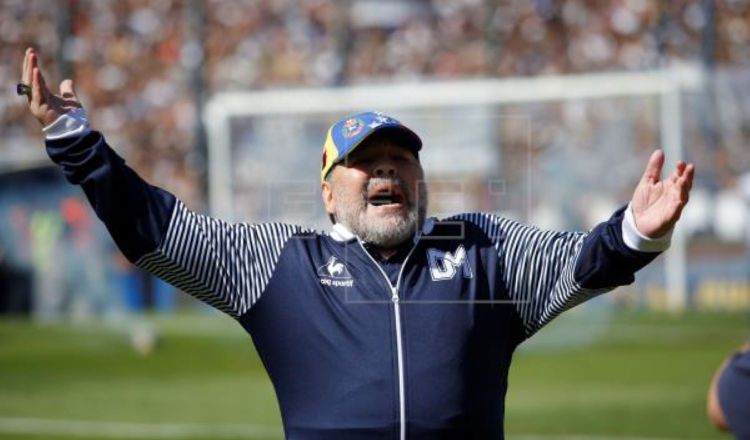 Diego Armando Maradona. Foto:EFE