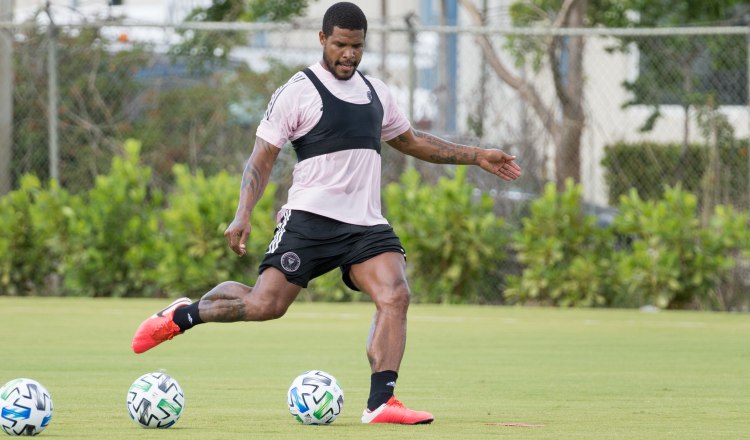 Román Torres jugador del Inter Miami. @Intermiami