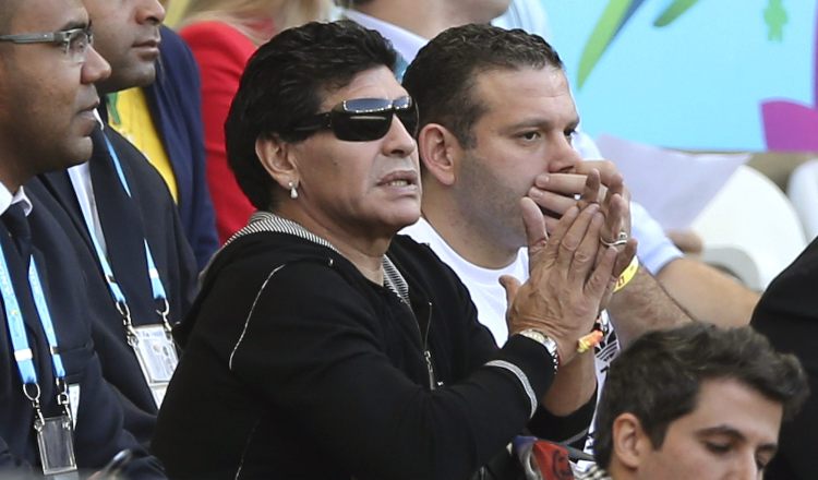 Diego Maradona. Foto:AP