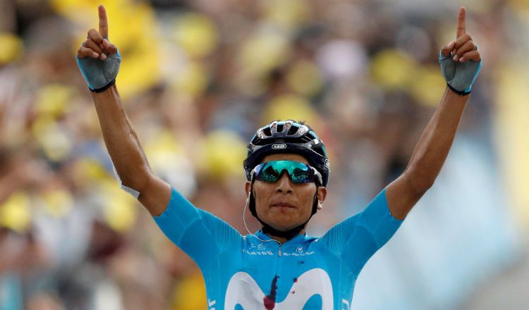 Nairo Quintana. Foto:EFE