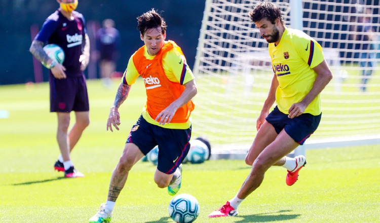 Messi y Suárez estarán listo para regresar a la cancha. Foto: AP