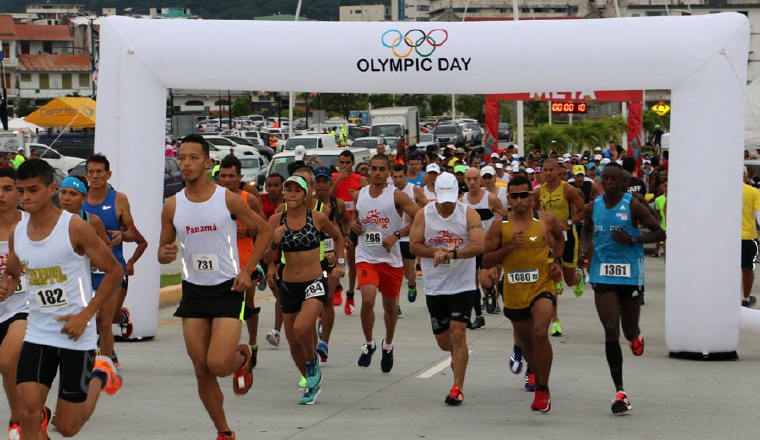 Actividades del Día Olímpico el año pasado. Foto: Archivo