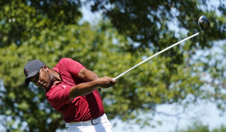 Harold Varner III en el hoyo 14 del torneo. Foto:AP