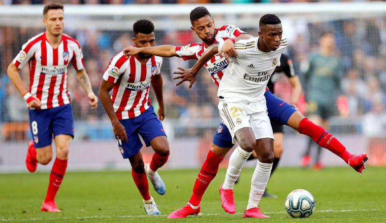 Vinícius Jr. del Real Madrid Foto:EFE