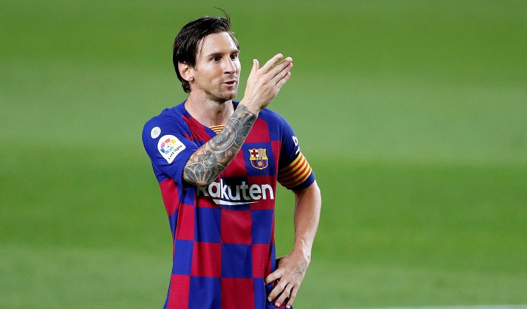 Messi. Foto: EFE