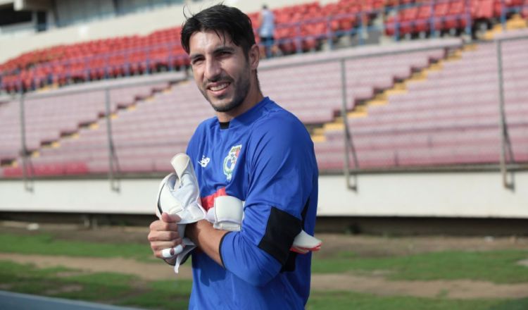 Jaime Penedo exportero de la selección panameña. Foto: Anayansi Gamez