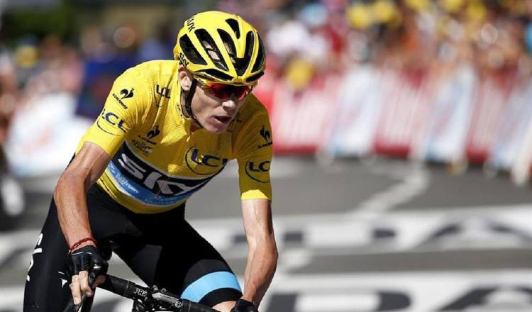 El británico Chris Froome. Foto:EFE