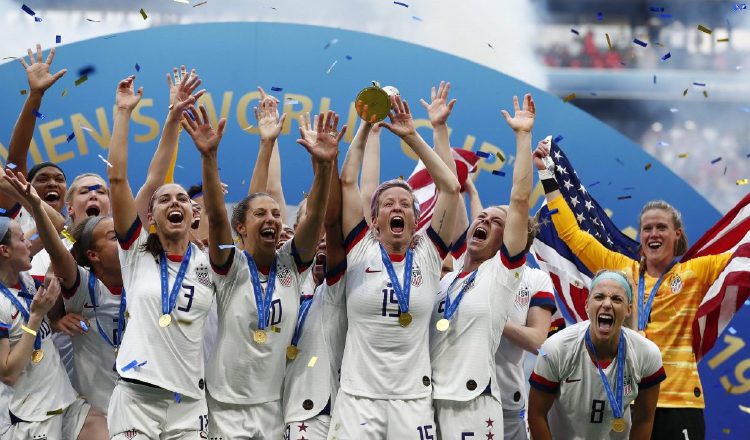 EE.UU campeonas femeninas Foto:EFE