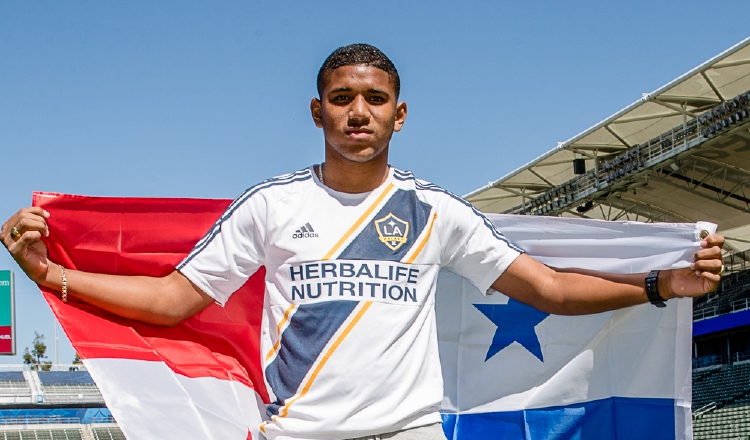 Carlos Harvey. Foto: @LAGalaxy_Es