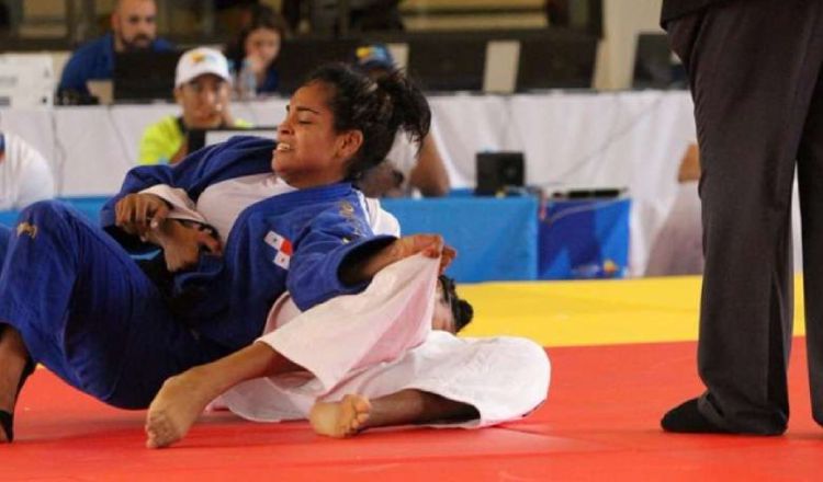 Kristine Jiménez, atleta del judo que ganó medalla de bronce en los pasado Juegos en Barranquilla. Foto: COP