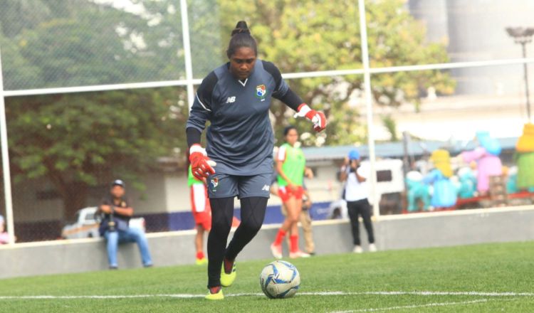 Yenith Bailey portera de la selección Sub-20. Foto: Anayansi Gamez