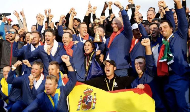 El equipo de Europa es el actual campeón de la Ryder Cup. Foto: EFE