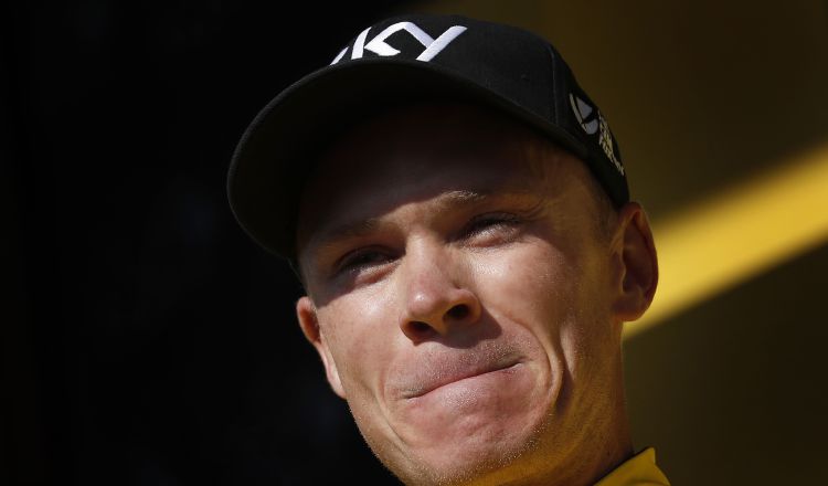 Chris Froome. Foto:EFE